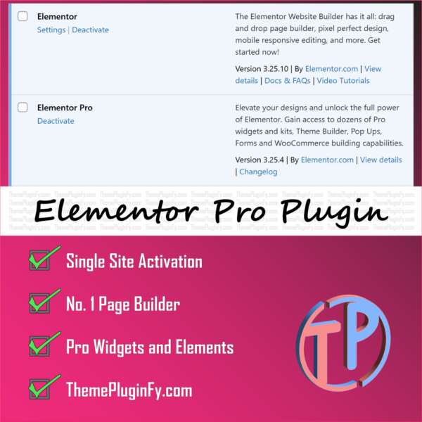 Elementor Pro Plugin - The Outstanding Website Builder for WordPress 2024 - Image 3